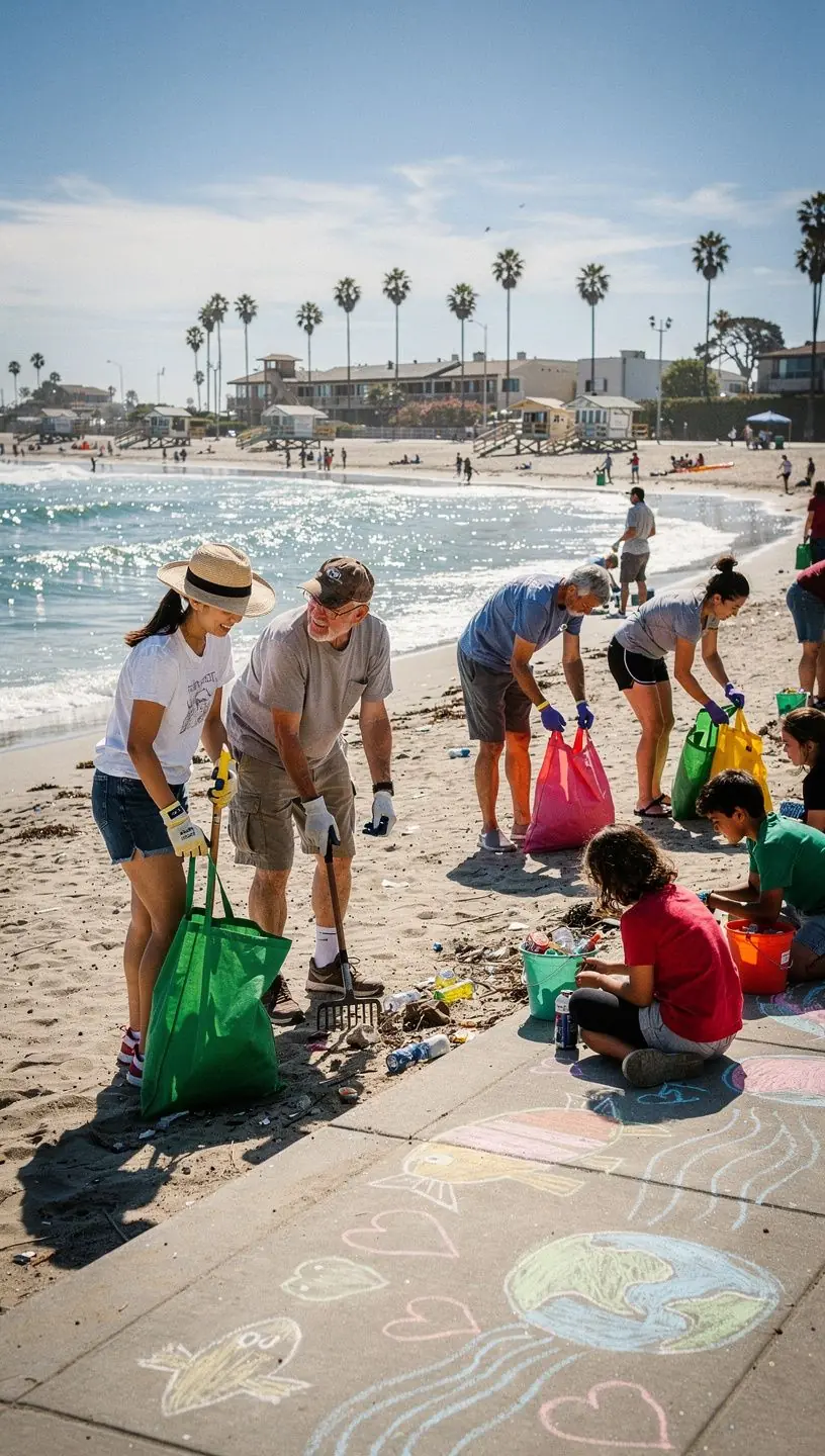Community members sharing experiences to build trust